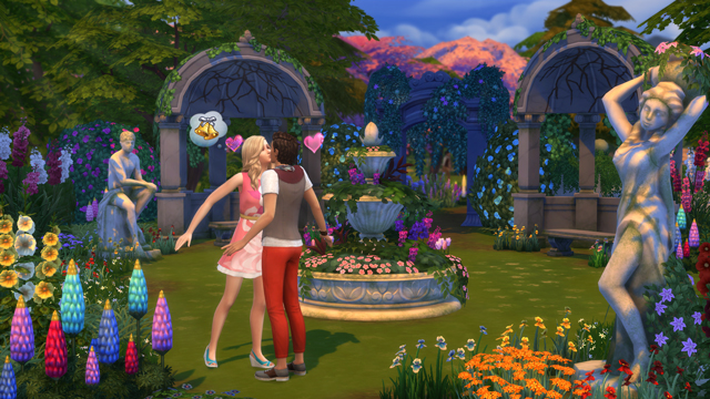 The Sims: Romantic Garden Stuff