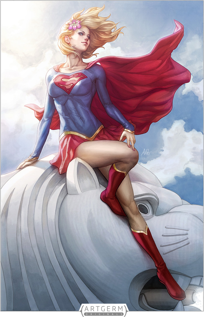 Supergirl por Stanley Lau (ArtGerm)