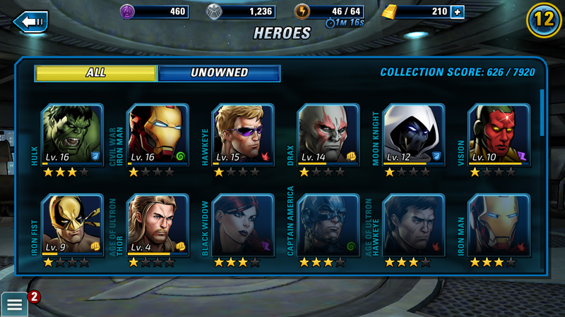 Marvel: Avengers Alliance 2