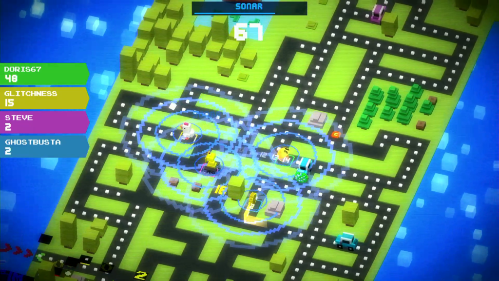 ¿Pac-Road? ¿Crossy-Man?