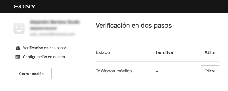 verificación en dos pasos