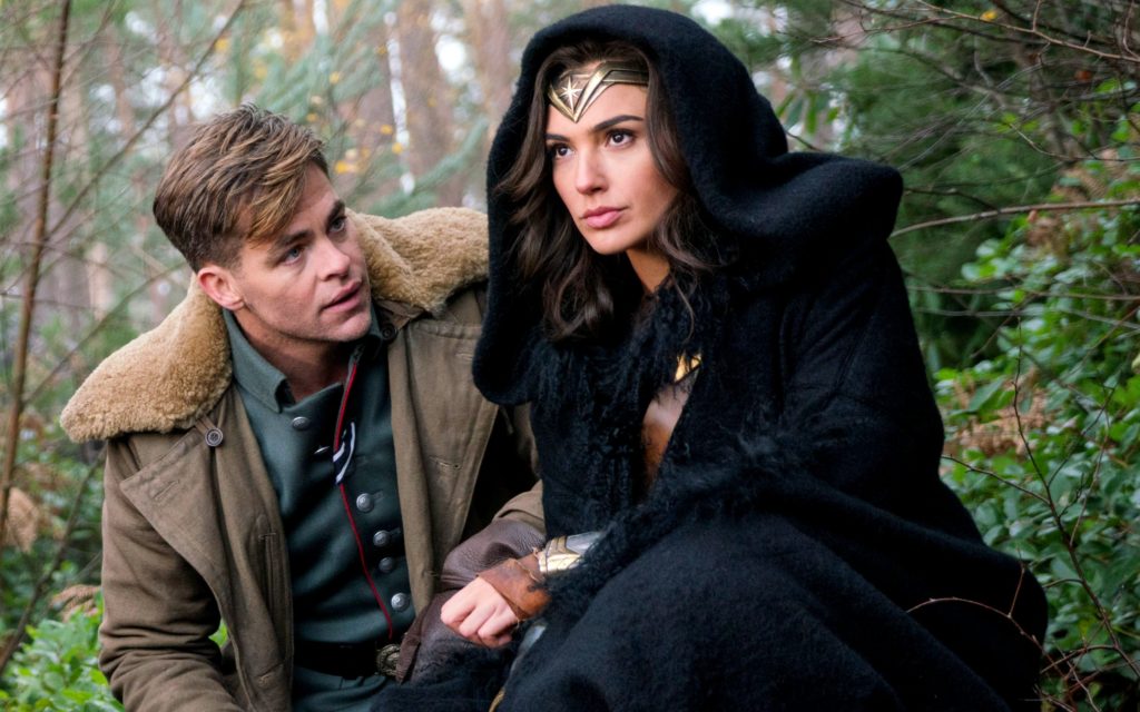 Wonder Woman y Steve Trevor