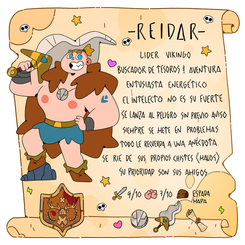 Reidar - Vikingos - Cartoon Network
