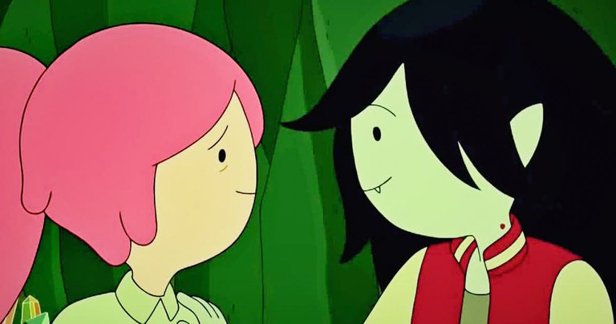 Bubblegum + Marceline = Bubbleline