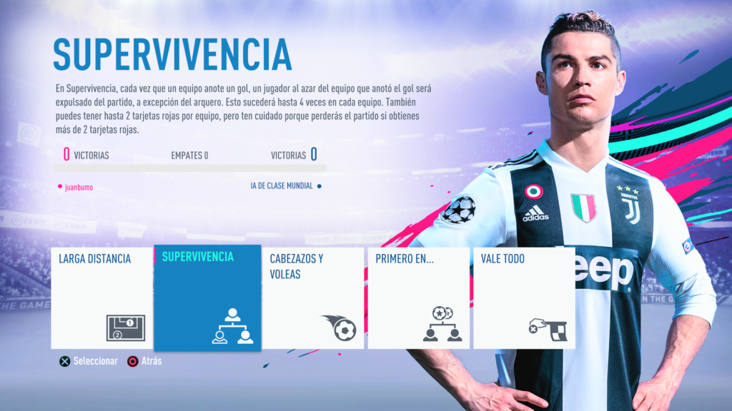 El modo recocha de FIFA 19.