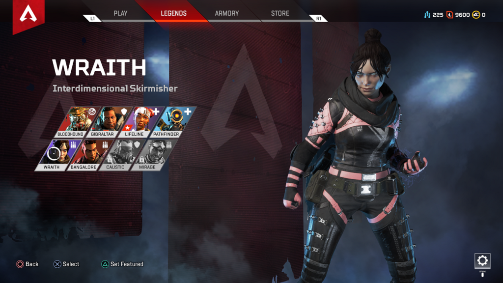 Apex Legends, roster de personajes jugables.