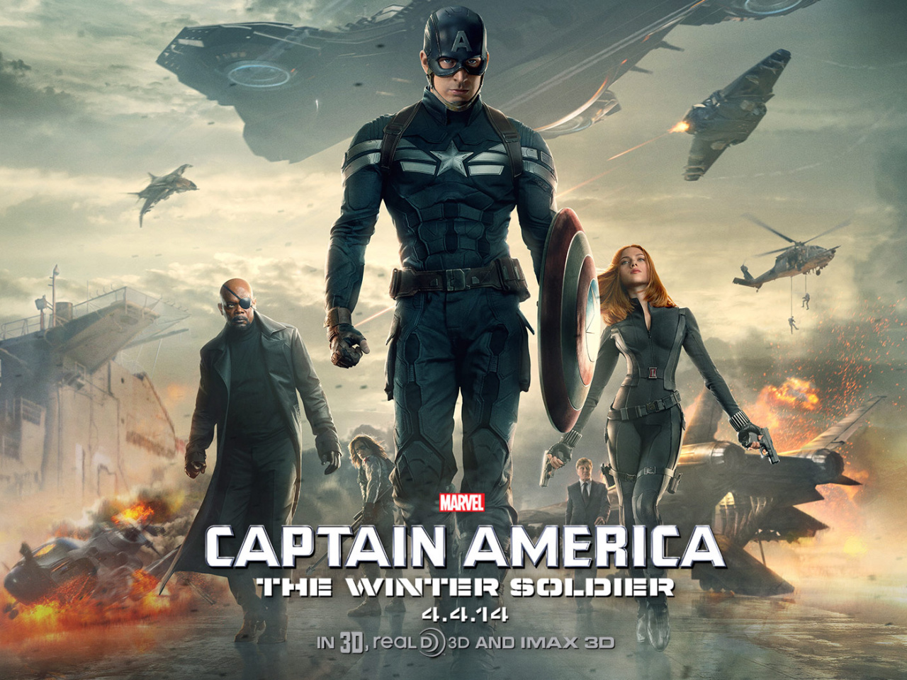 Captain America: The Winter Soldier - Marvel MCU Fase 2