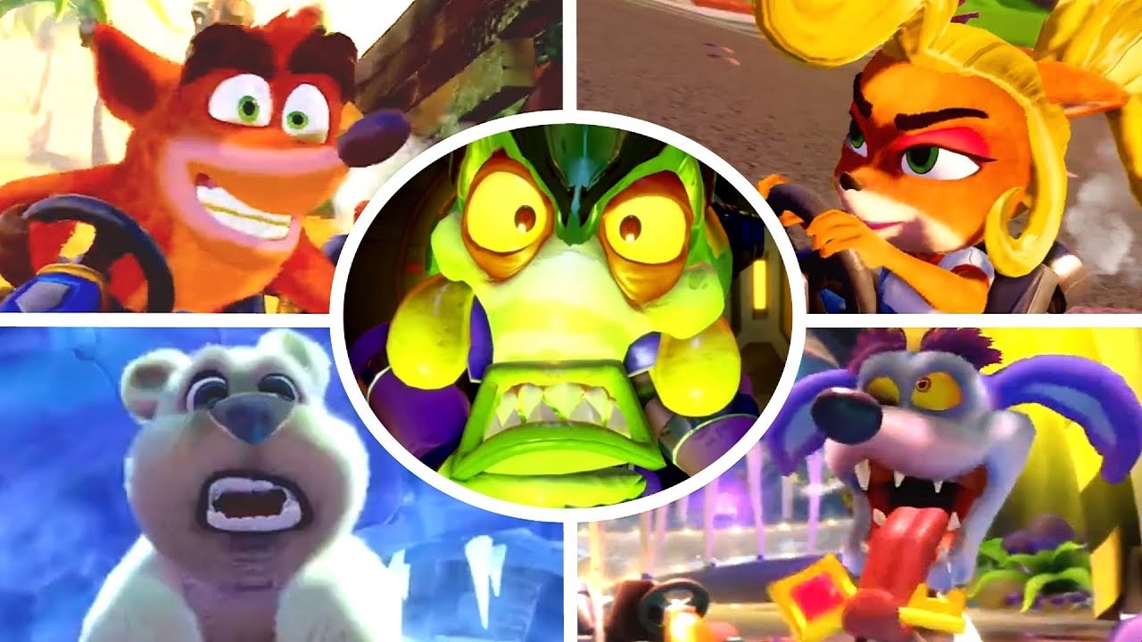 Crash Team Racing: Nitro Fueled - Personajes