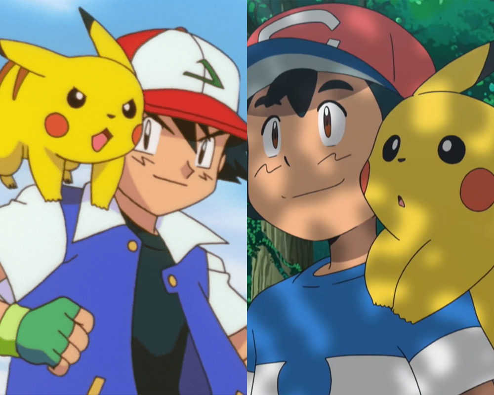 Así se veía Ash Ketchum en 1997 y así se ve en 2019.