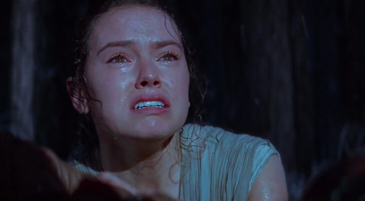 Rey Llorando - Star Wars