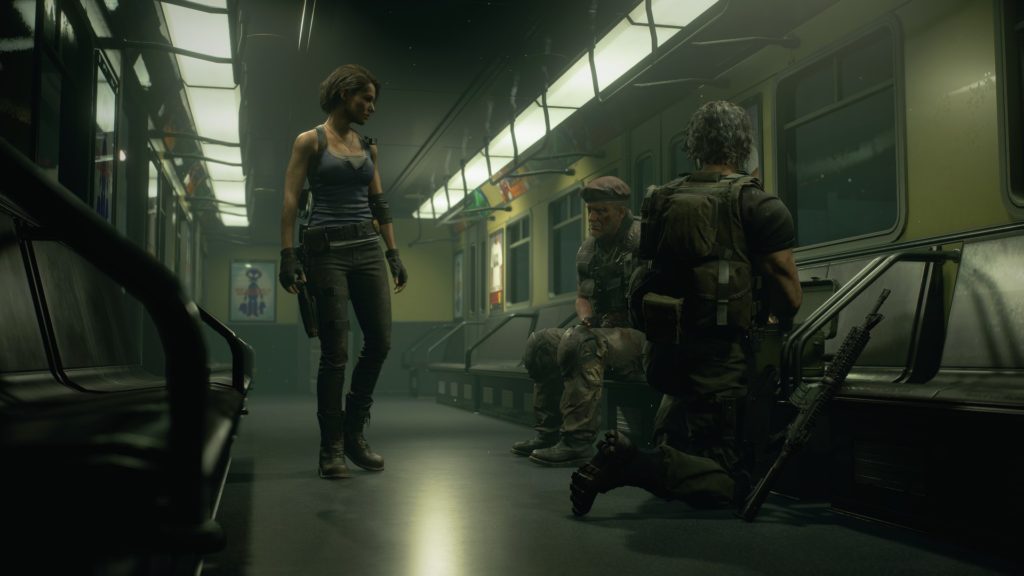 En el tren - Resident Evil 3 Remake