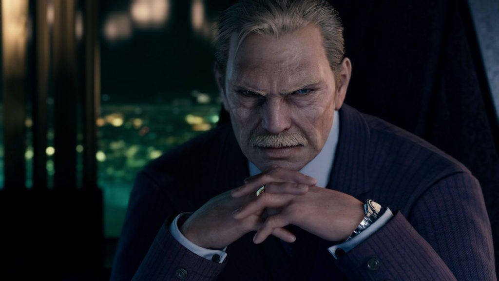 Final Fantasy 7 Remake - El Presidente de Shinra