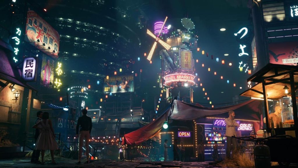 Final Fantasy 7 Remake - Mercado Amurallado