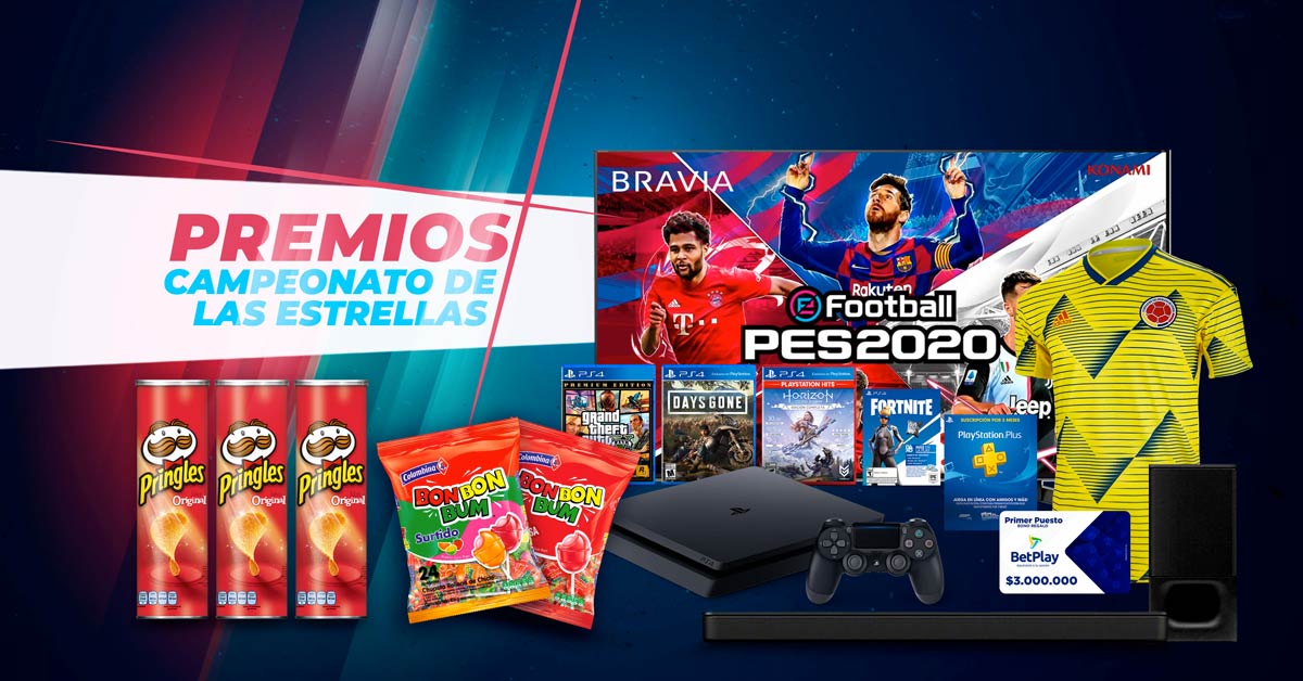 Torneo de las Estrellas PES 2020 - Premios del Torneo.