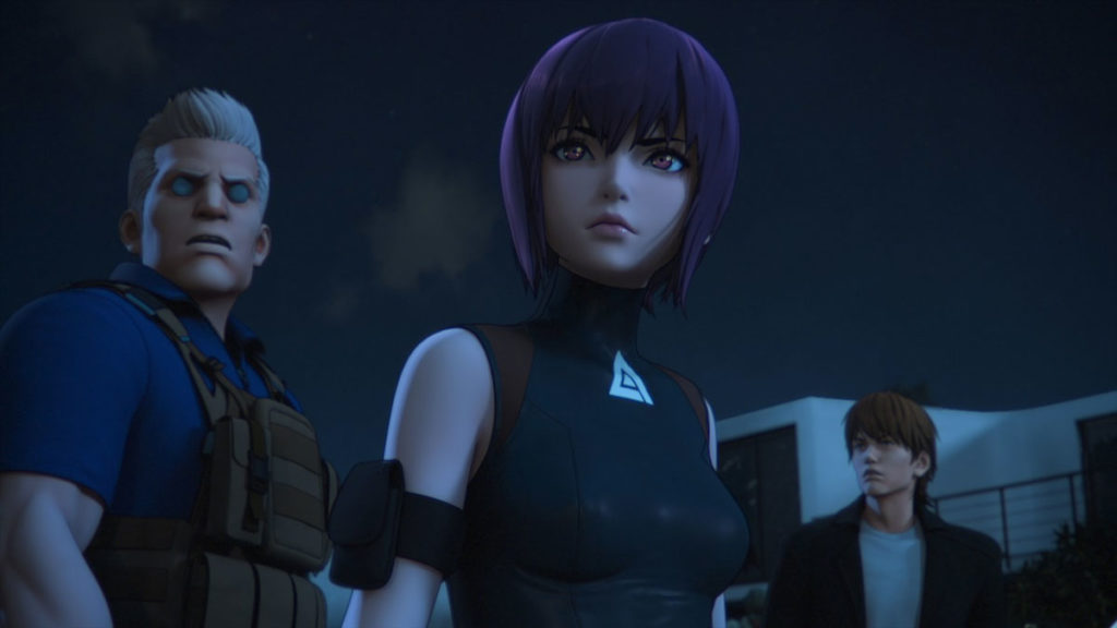 Ghost in The Shell versión 2020 de Netflix, uno de nuestros recomendados anime 2020.