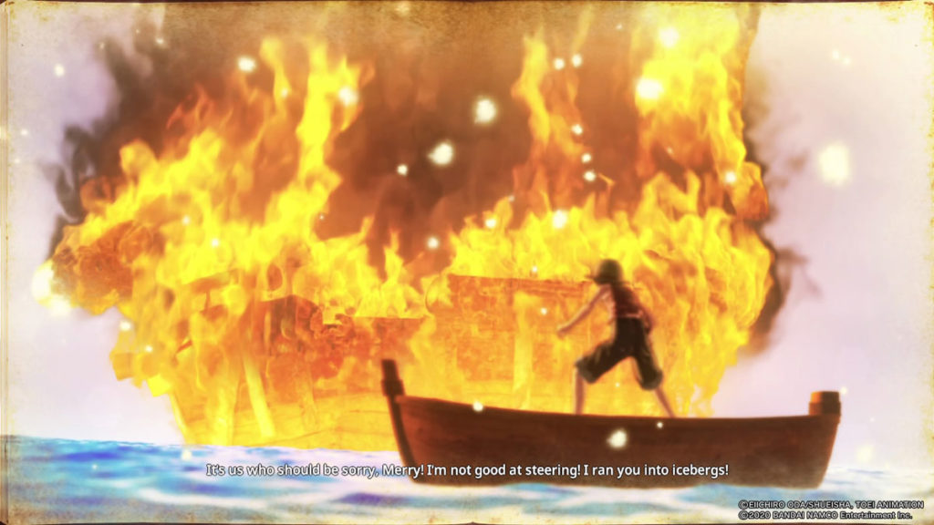 Despedida de Merry - One Piece: Pirate Warriors 4