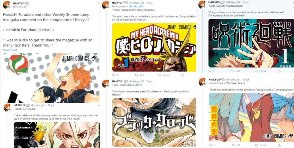 #ThankYouHaikyuu en Twitter