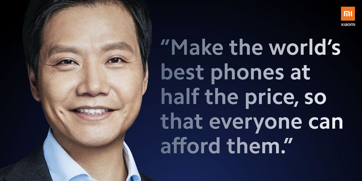 Lei Jun CEO de Xiaomi