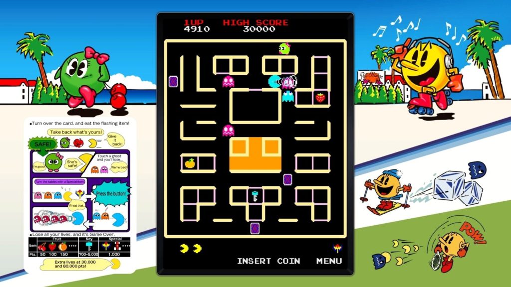 Pac-Man Museum+ Mapas