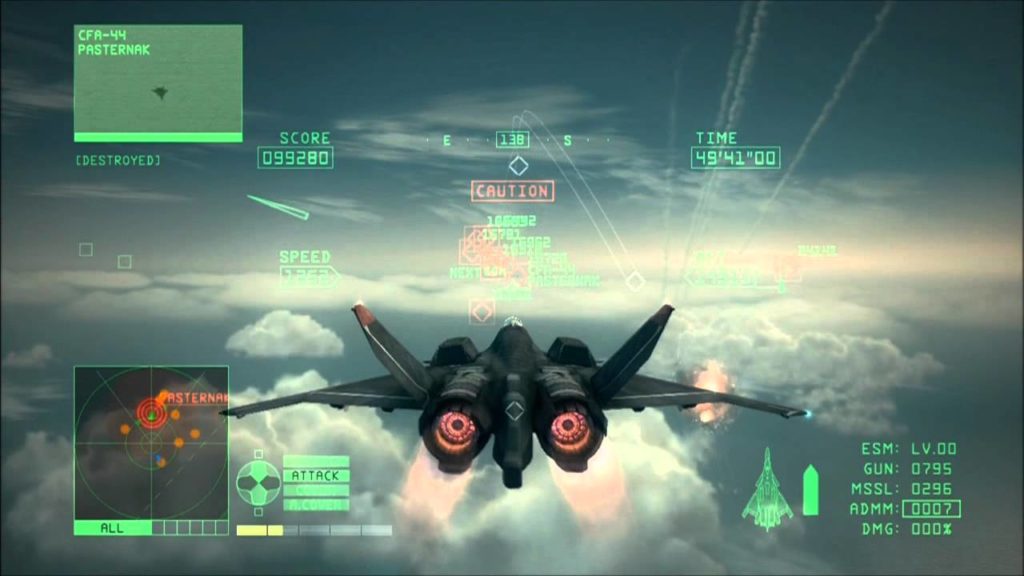 Combate Aéreo - Ace Combat Skies Unknown.