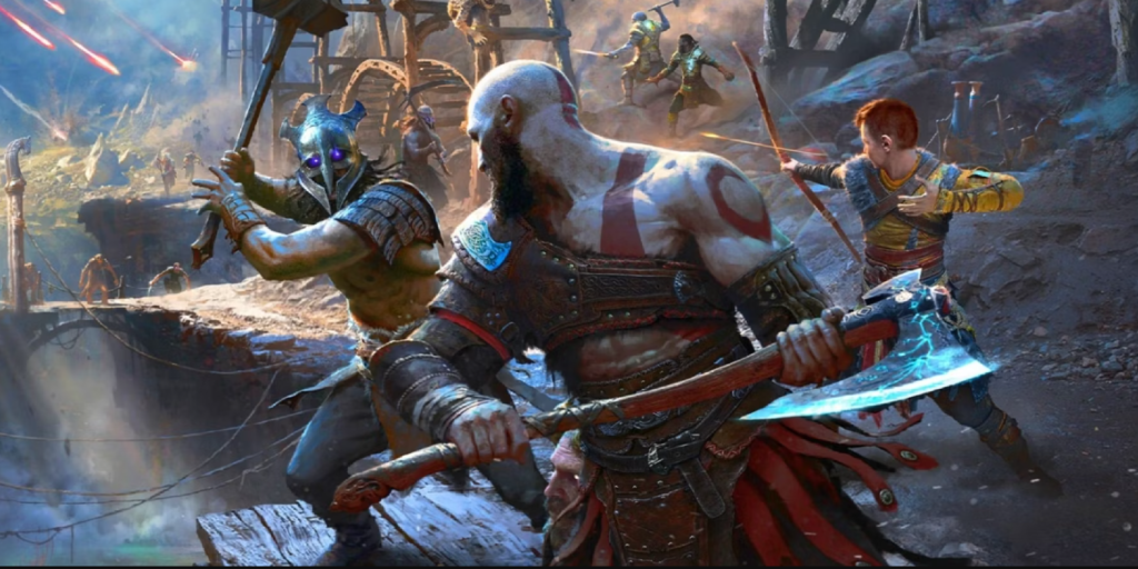 Hordas de ataque en God of War: Ragnarök