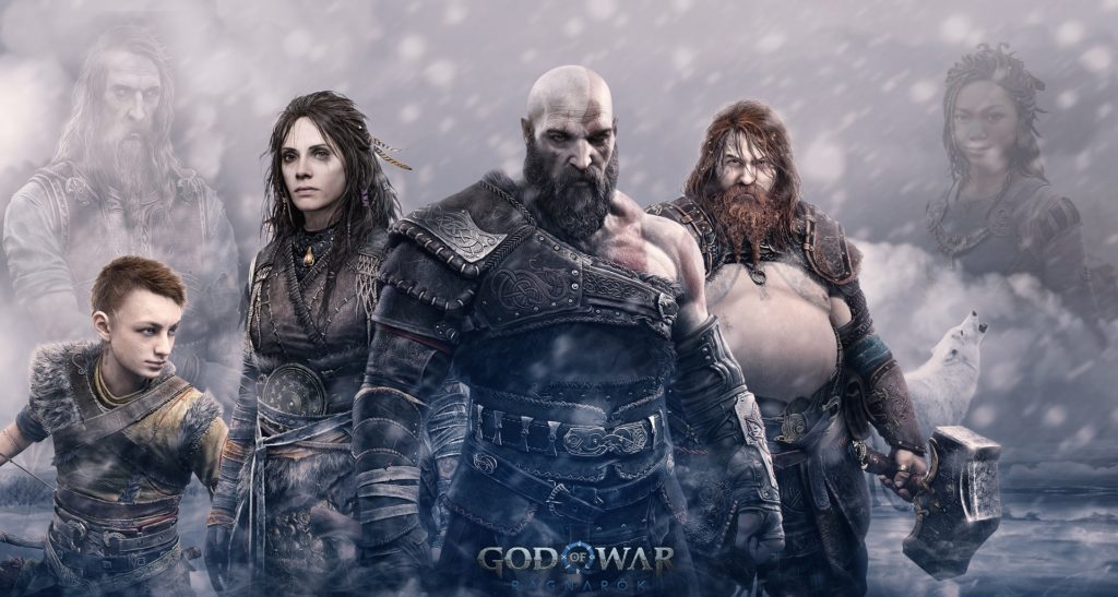 Cásting principal de God of War: Ragnarök