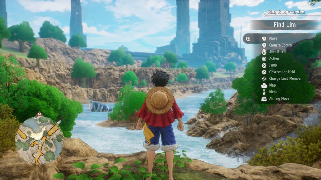 Los mapas de One Piece Odyssey.