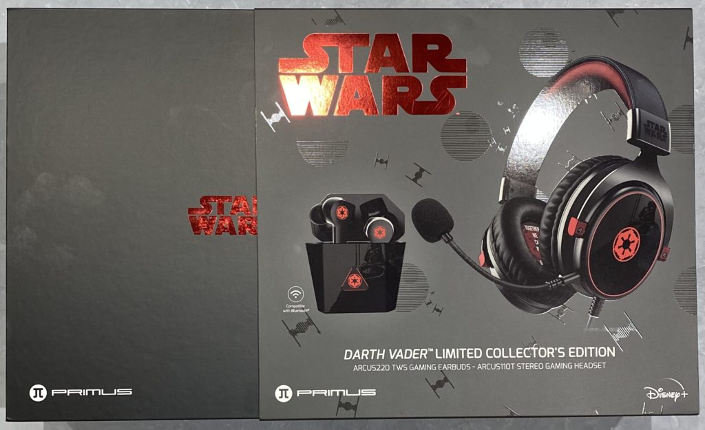Combo headset + audífonos Limited Collector's Edition Darth Vader de Primus