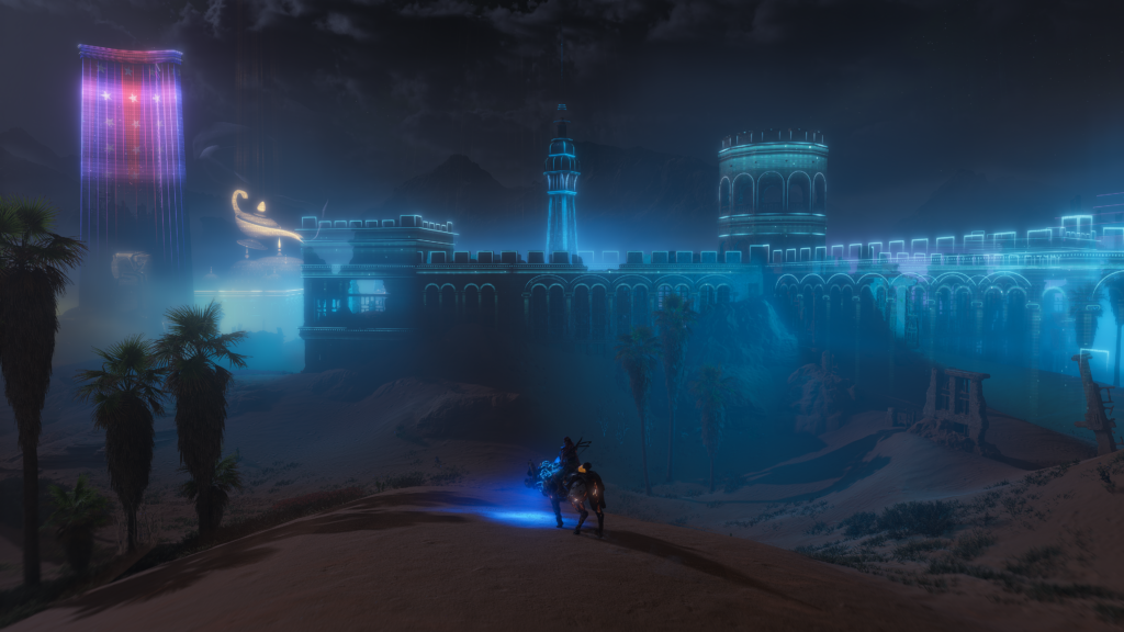 El viejo y el nuevo mundo se unen en Horizon Forbidden West para crear escenarios increíbles.